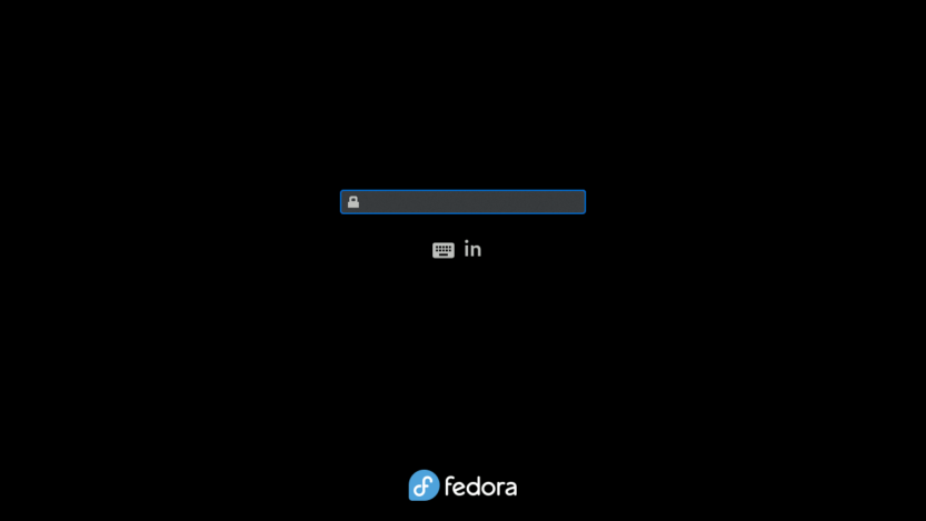 Install Fedora 36 with LUKS Full Disk Encryption - LUKS1 passphrase