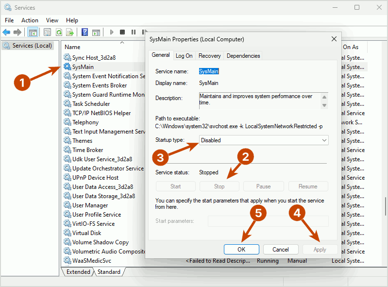 How to Properly Install a Windows 11 Virtual Machine on KVM - Disable SuperFetch