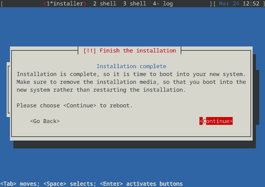 How to Install a KVM Guest OS from the Command-Line - Install Complete