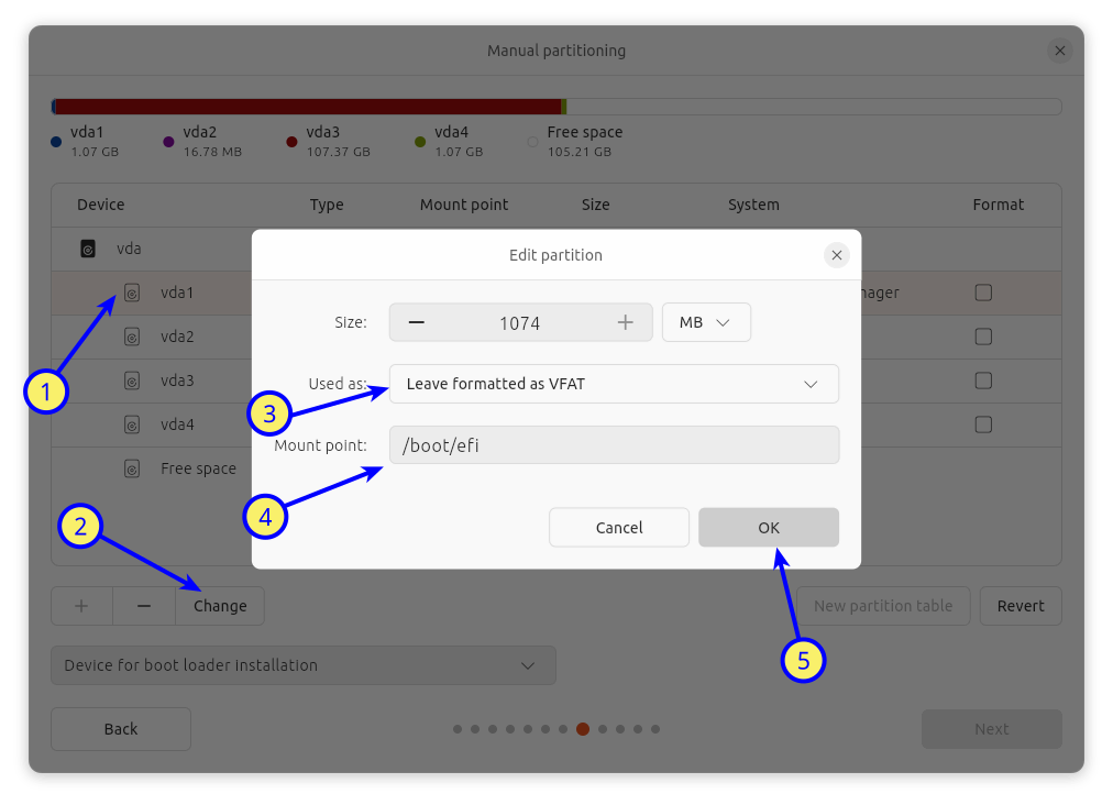 Dual-boot Windows 11 and Ubuntu - Ubuntu Mount ESP